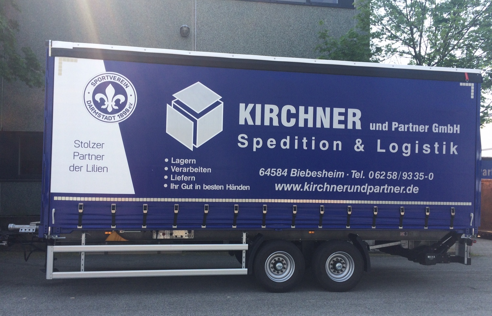 Kirchner und Partner Spedition und Logistik LKW